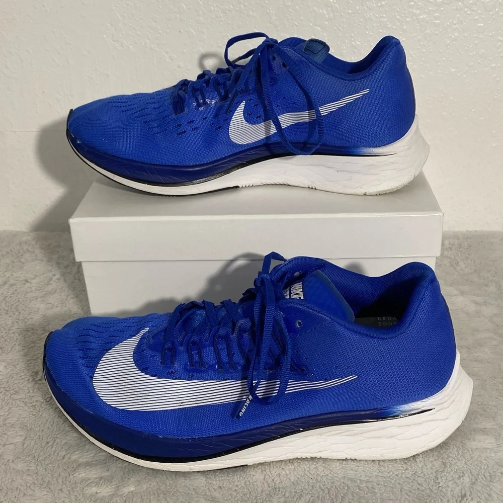 Nike Zoom Fly Flyknit Hyper Royal Running Shoes Men’s Size 8.5